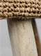 HSM Collection Kruk Malibu - ø34 cm - raffia - naturel