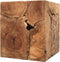 HSM Collection Kubus bijzettafel - 30x30 cm - teak - natural wax
