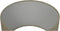 HSM Collection - Lampenkap Rond - ø32*20 - Wit - Jute/ Wol