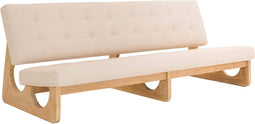 HSM Collection-Lounge 3-Zits Breeze-210x82x78-Naturel/Wit-Teak