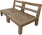 hsm collection loungeset aruba – 2delig – modulaire loungeset – naturel & grijs