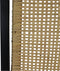 HSM Collection-Loungestoel Rotan-67x81x71-Zwart/Naturel-Rotan/Teak