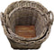 HSM Collection-Mandenset Haardhout S/2-ø60x60 / ø50x50-Grijs-Koboo