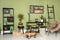 HSM Collection Mandenset Malibu - Waterhyacint - zwart/naturel - set van 2
