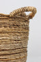 HSM Collection-Mandenset S/2-ø35x33/ø30x30-Naturel-Bananenblad