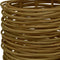 HSM Collection-Mandenset S/2- ø36X30/ ø50X40-Naturel-Rotan