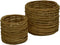 HSM Collection-Mandenset S/2- ø36X30/ ø50X40-Naturel-Rotan