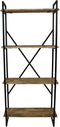 HSM Collection Opbergrek 80cm Naturel/Zwart Mangohout/Metaal