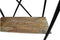 HSM Collection Opbergrek 80cm Naturel/Zwart Mangohout/Metaal