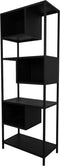 HSM Collection Open vakkenkast - ijzer - zwart