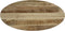 HSM Collection-Ovaal Salontafelblad Bern-130x80x2,5-Naturel-Mango