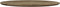 HSM Collection-Ovaal Salontafelblad Bern-130x80x2,5-Naturel-Mango