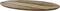 HSM Collection-Ovaal Salontafelblad Bern-130x80x2,5-Naturel-Mango