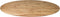 HSM Collection-Ovaal Tafelblad Zurich-180x100x3,8-Naturel-Acacia