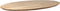 HSM Collection-Ovaal Tafelblad Zurich-180x100x3,8-Naturel-Acacia