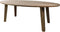 HSM Collection-Ovaal Tuintafelblad-180x100x3,5-Naturel-Teak