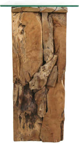 HSM Collection - Pilaar Root - 30x30x80cm - Naturel - Teak