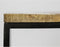 HSM Collection Plantenstandaard - mangohout/ijzer - set van 2