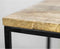 HSM Collection Plantenstandaard - mangohout/ijzer - set van 2
