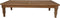 HSM Collection-Rechthoek Tuinsalontafel Bahama-125x70x30-Naturel-Teak