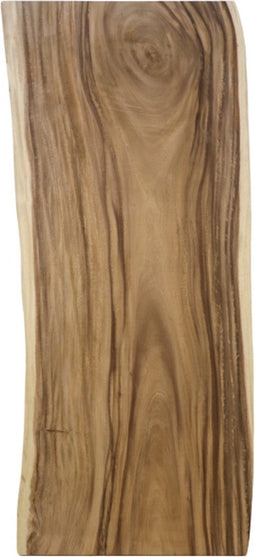 HSM Collection-Rechthoekig Tafelblad-140x60-70x6-Naturel-Munggur