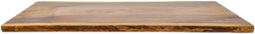 HSM Collection-Rechthoekig Tafelblad-200x80-100x6-Bruin-Munggur