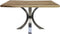 HSM Collection - Rechthoekig tafelblad - 280x80-100x6 - Naturel - Munggur