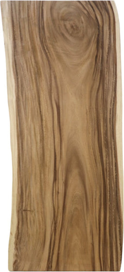 HSM Collection-Rechthoekig Tafelblad-300x80-100x8-Naturel-Munggur