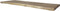 HSM Collection-Rechthoekig Tafelblad-400x100-130x8-Naturel-Munggur