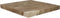 HSM Collection-Rechthoekig Tafelblad-80x80x6-Naturel-Munggur
