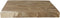 HSM Collection-Rechthoekig Tafelblad-80x80x6-Naturel-Munggur