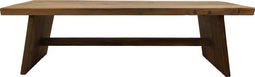 HSM Collection-Rechthoekige Bank-140x35x45-Naturel-Teak