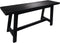 HSM Collection-Rechthoekige Bank Lawas-100x27x46-Zwart-Teak