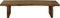 HSM Collection-Rechthoekige Eetbank-180x35x47-Naturel-Munggur