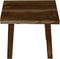 HSM Collection-Rechthoekige Kruk-45x29x45-Naturel-Teak