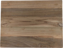 HSM Collection-Rechthoekige Kruk-45x35x45-Naturel-Teak