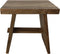 HSM Collection-Rechthoekige Kruk-45x35x45-Naturel-Teak