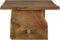 HSM Collection-Rechthoekige Kruk Buffalo-40x30x45-Naturel-Teak