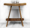 HSM Collection-Rechthoekige Kruk Buffalo-40x30x45-Naturel-Teak