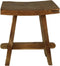 HSM Collection-Rechthoekige Kruk Buffalo-40x30x45-Naturel-Teak