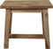 HSM Collection-Rechthoekige Kruk Lawas-50x27x46-Naturel-Teak