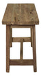 HSM Collection-Rechthoekige Kruk Lawas-50x27x46-Naturel-Teak