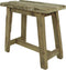 HSM Collection-Rechthoekige Kruk Lawas-50x27x46-Naturel-Teak