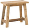 HSM Collection-Rechthoekige Kruk Lawas-50x27x46-Naturel-Teak