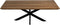 HSM Collection-Rechthoekige Salontafel Zurich-2-130x75x44-Naturel/Zwart-Acacia/Metaal