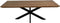 HSM Collection-Rechthoekige Salontafel Zurich-2-130x75x44-Naturel/Zwart-Acacia/Metaal