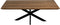 HSM Collection-Rechthoekige Salontafel Zurich-2-130x75x44-Naturel/Zwart-Acacia/Metaal