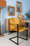 HSM Collection-Rechthoekige Spiegel-50x7x60-Naturel-Teak