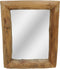 HSM Collection-Rechthoekige Spiegel-50x7x60-Naturel-Teak