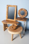 HSM Collection-Rechthoekige Spiegel-50x7x70-Naturel-Teak